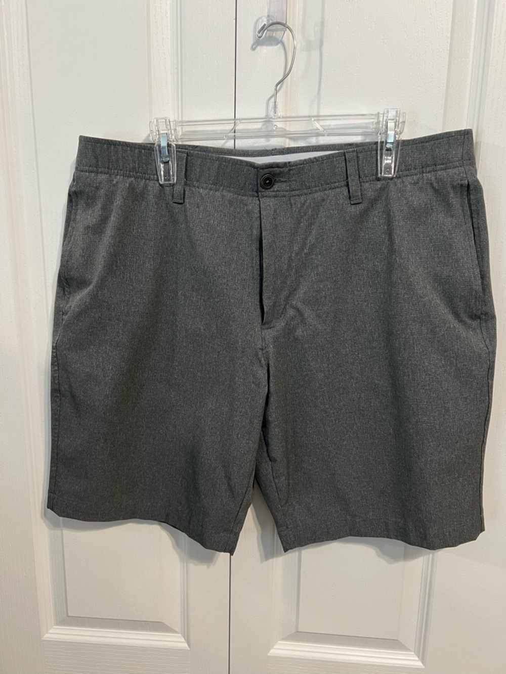 Under Armour Charcoal Flat-Front Shorts